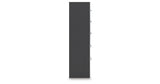 Zuraleus Black Chest of Drawers by Ashley at Eve Furniture