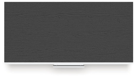 Zuraleus Black Chest of Drawers by Ashley at Eve Furniture