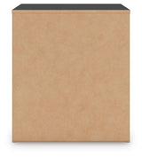 Zuraleus Black Nightstand by Ashley at Eve Furniture