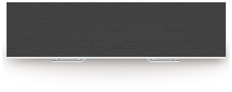 Zuraleus Black Six Drawer Dresser by Ashley at Eve Furniture