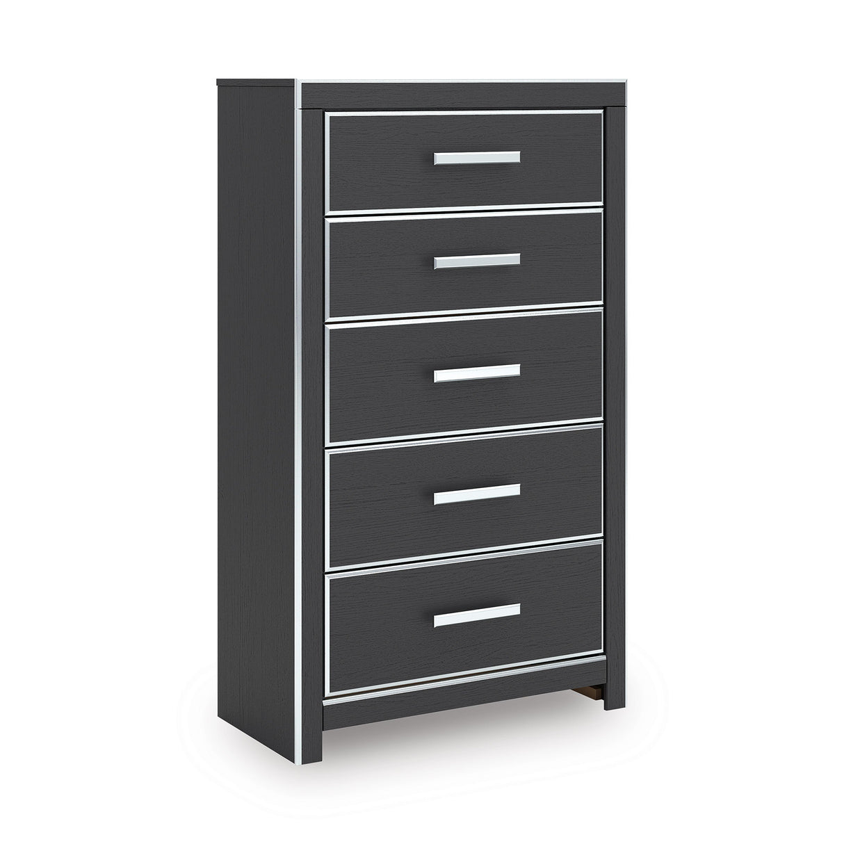 Zuraleus Black Upholstered Panel Bedroom Set by Ashley at Eve Furniture