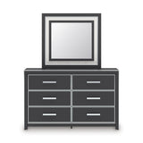 Zuraleus Black Upholstered Platform Bedroom Set by Ashley at Eve Furniture