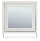 Zuraleus White Bedroom Mirror by Ashley at Eve Furniture