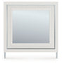 Zuraleus White Bedroom Mirror by Ashley at Eve Furniture