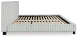 Zuraleus White Queen Upholstered Bed by Ashley at Eve Furniture