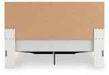 Zuraleus White King Upholstered Panel Storage Bed by Ashley at Eve Furniture