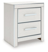 Zuraleus White Nightstand by Ashley at Eve Furniture