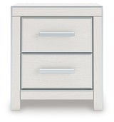 Zuraleus White Nightstand by Ashley at Eve Furniture