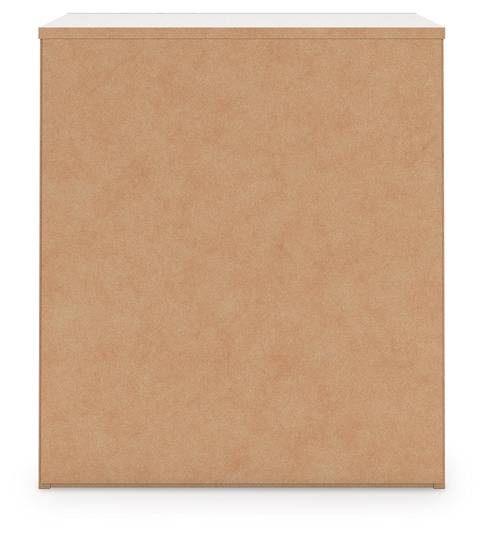 Zuraleus White Nightstand by Ashley at Eve Furniture