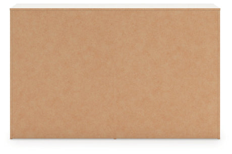 Zuraleus White Six Drawer Dresser by Ashley at Eve Furniture