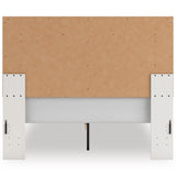 Zuraleus White Upholstered Platform Bedroom Set by Ashley at Eve Furniture