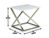Zurich 3-Piece Occasional Set (Cocktail Table & 2 End Tables) by Steve Silver at Eve Furniture