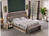 Zurich Bed Frame With Headboard by Furnia at Eve Furniture