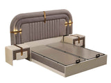 Zurich Bed Frame With Headboard by Furnia at Eve Furniture
