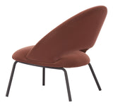 Zurich Brown Accent Chair by Zuomod at Eve Furniture