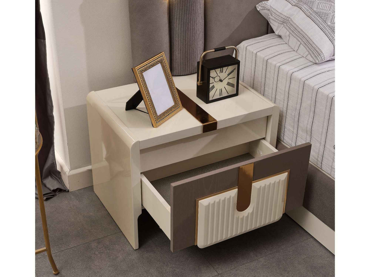 Zurich Nightstand by Furnia at Eve Furniture