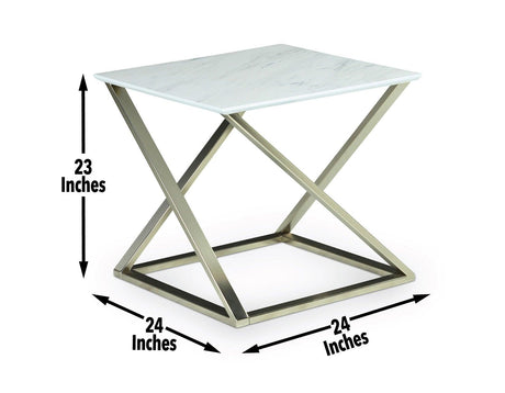 Zurich 3-Piece Occasional Set (Cocktail Table & 2 End Tables) by Steve Silver at Eve Furniture