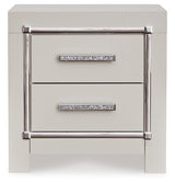 (Special) Zyniden Silver Nightstand by Ashley at Eve Furniture