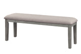 Armhurst Gray Dining Bench