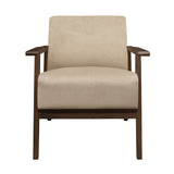 August Brown Accent Chair