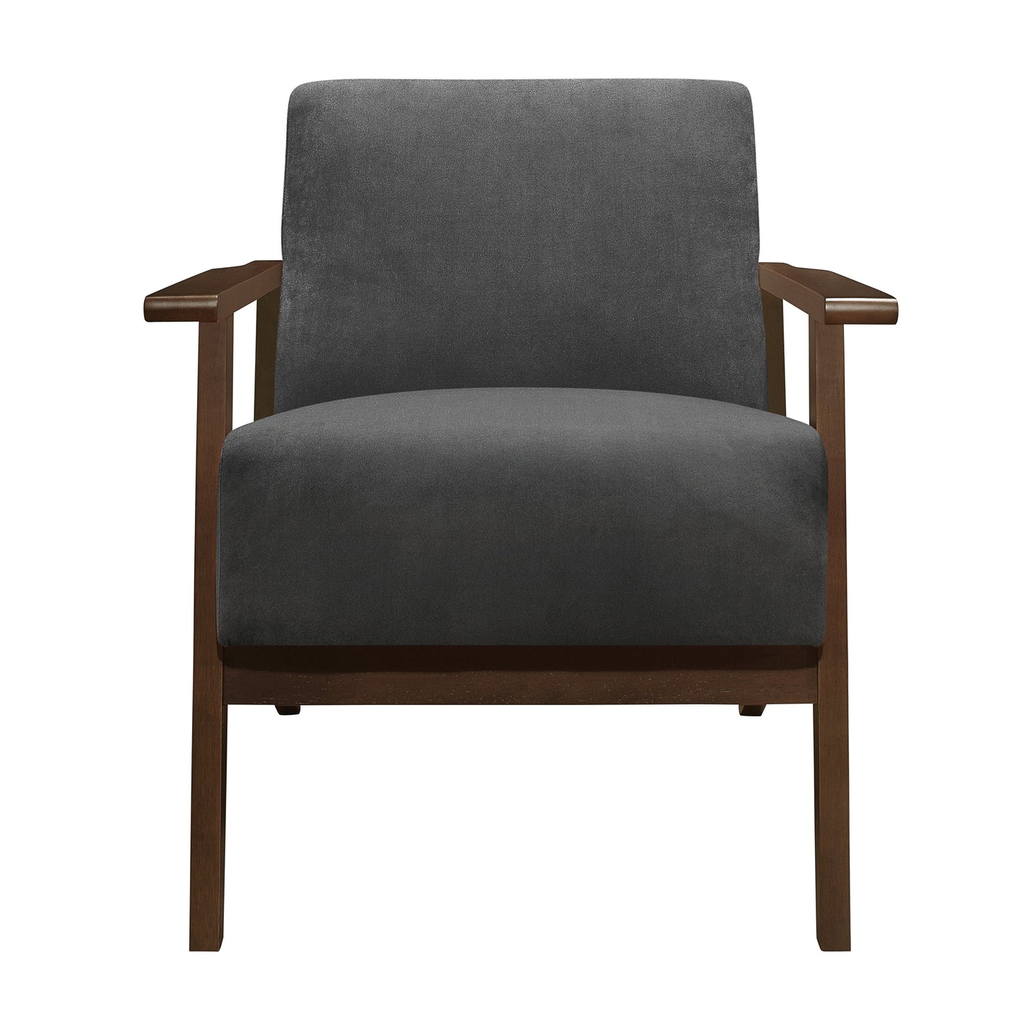August Dark Gray Accent Chair