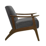 Carlson Dark Gray Accent Chair