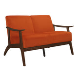 Carlson Orange Loveseat