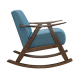 Waithe Blue Rocking Chair