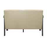 Lewiston Brown Loveseat