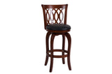 Shapel Dark Cherry Swivel Pub Height Chair