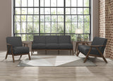 Damala Dark Gray Loveseat