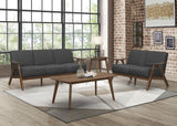 Damala Dark Gray Loveseat