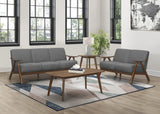 Damala Gray Loveseat