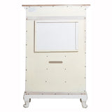 Cinderella Antique White Armoire