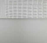 Aveline Silver King LED Upholstered Panel Bed