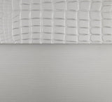 Aveline Silver Queen LED Upholstered Panel Bed