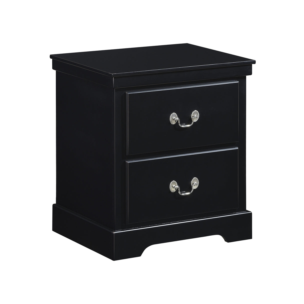 Seabright Black Nightstand