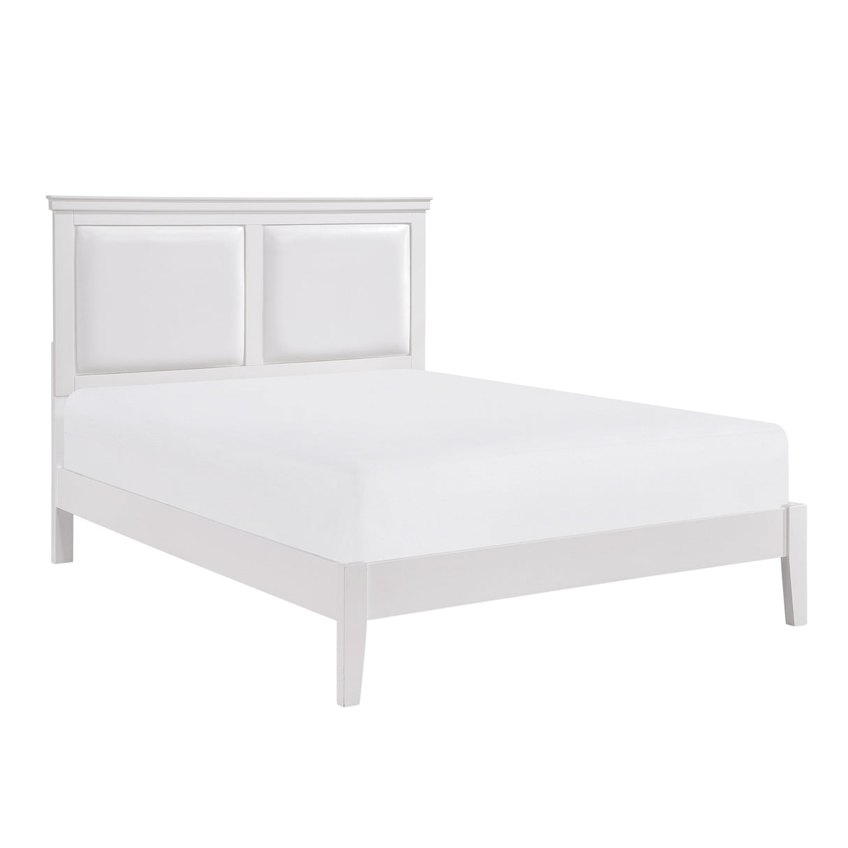 Seabright White Full Bed