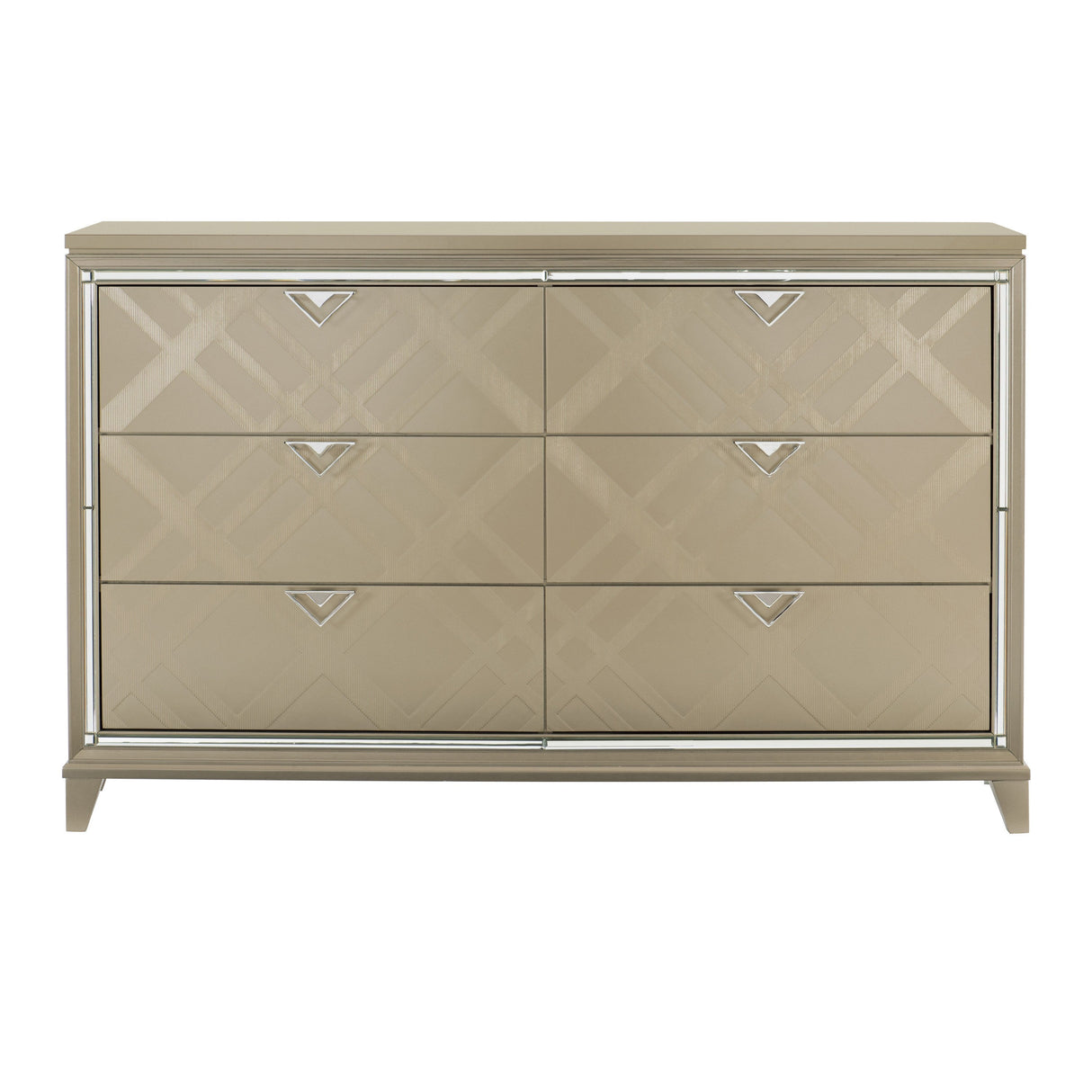 Bijou Champagne Dresser