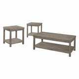 Bainbridge Weathered Gray 3-Piece Pack Occasional Set