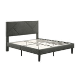 Raina Gray Full Platform Bed