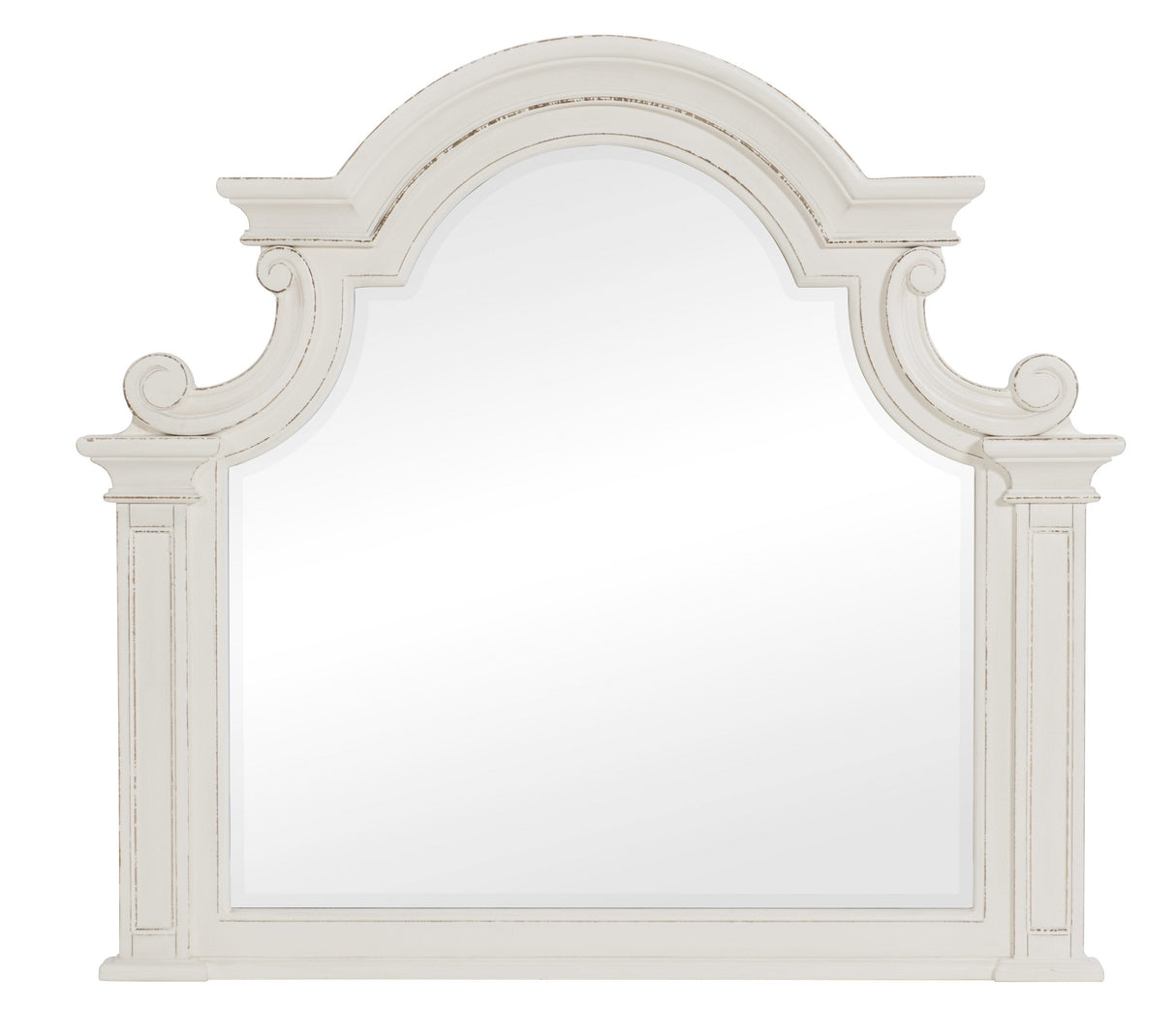 Baylesford Antique White Mirror (Mirror Only)