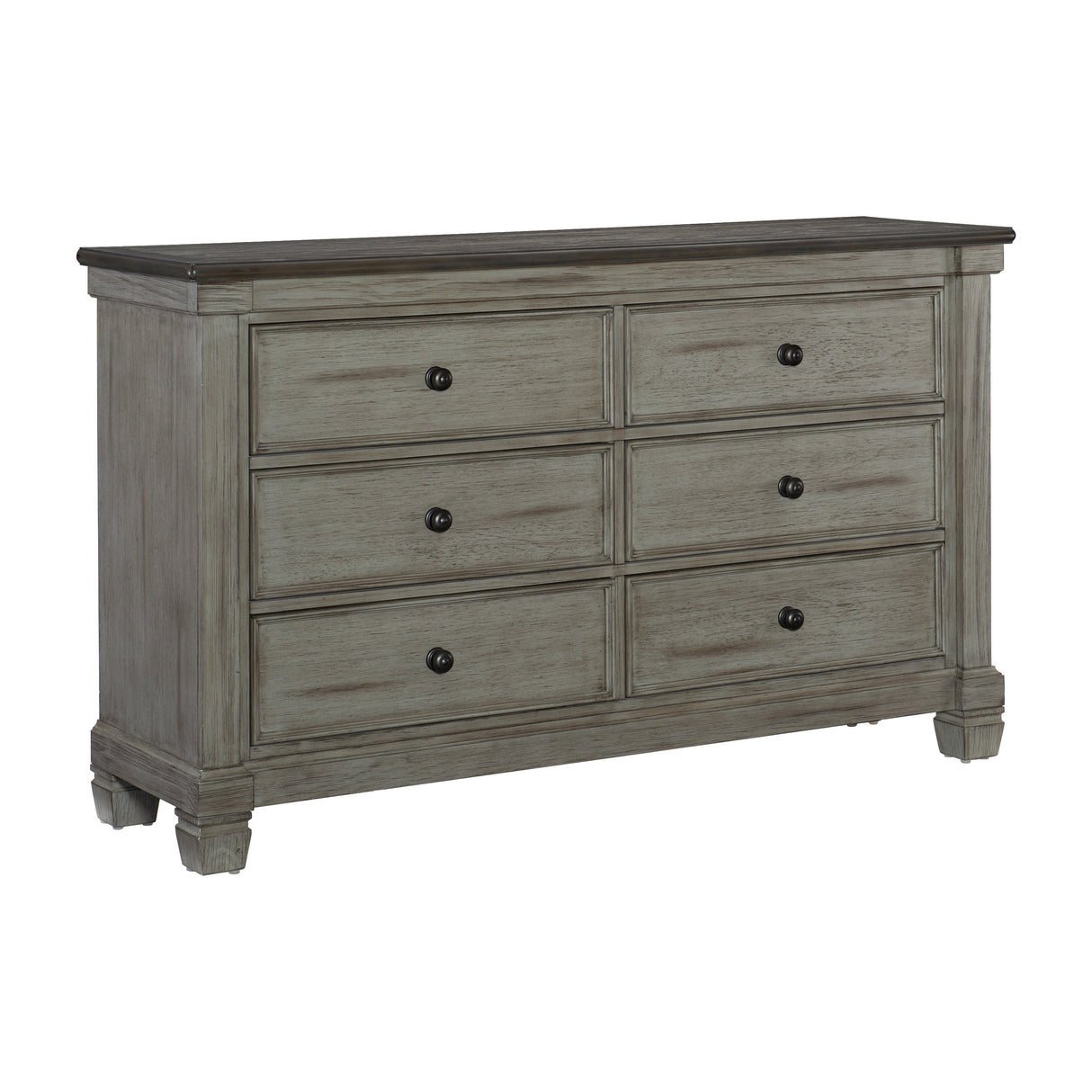 Weaver Coffee/Antique Gray Dresser