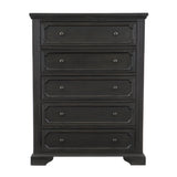 Bolingbrook Wire-Brushed Charcoal Chest