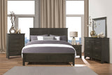 Blaire Farm Charcoal Gray Queen Panel Bed