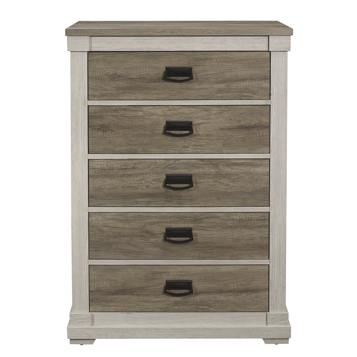 Arcadia White/Weathered Gray Chest