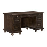 Cardano Driftwood Charcoal Executive Desk