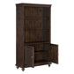 Cardano Driftwood Charcoal Bookcase