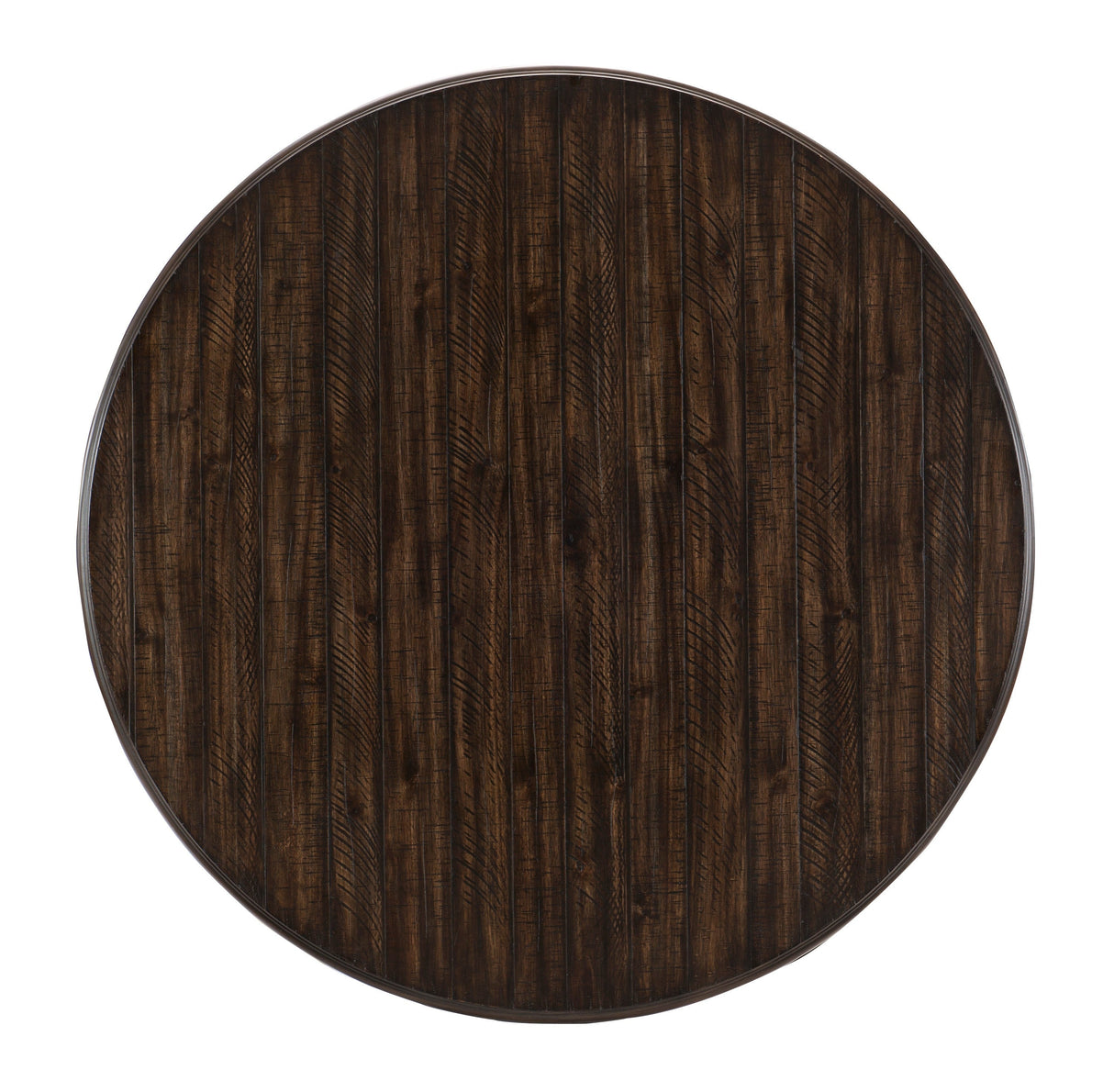Cardano Driftwood Charcoal Round Dining Table
