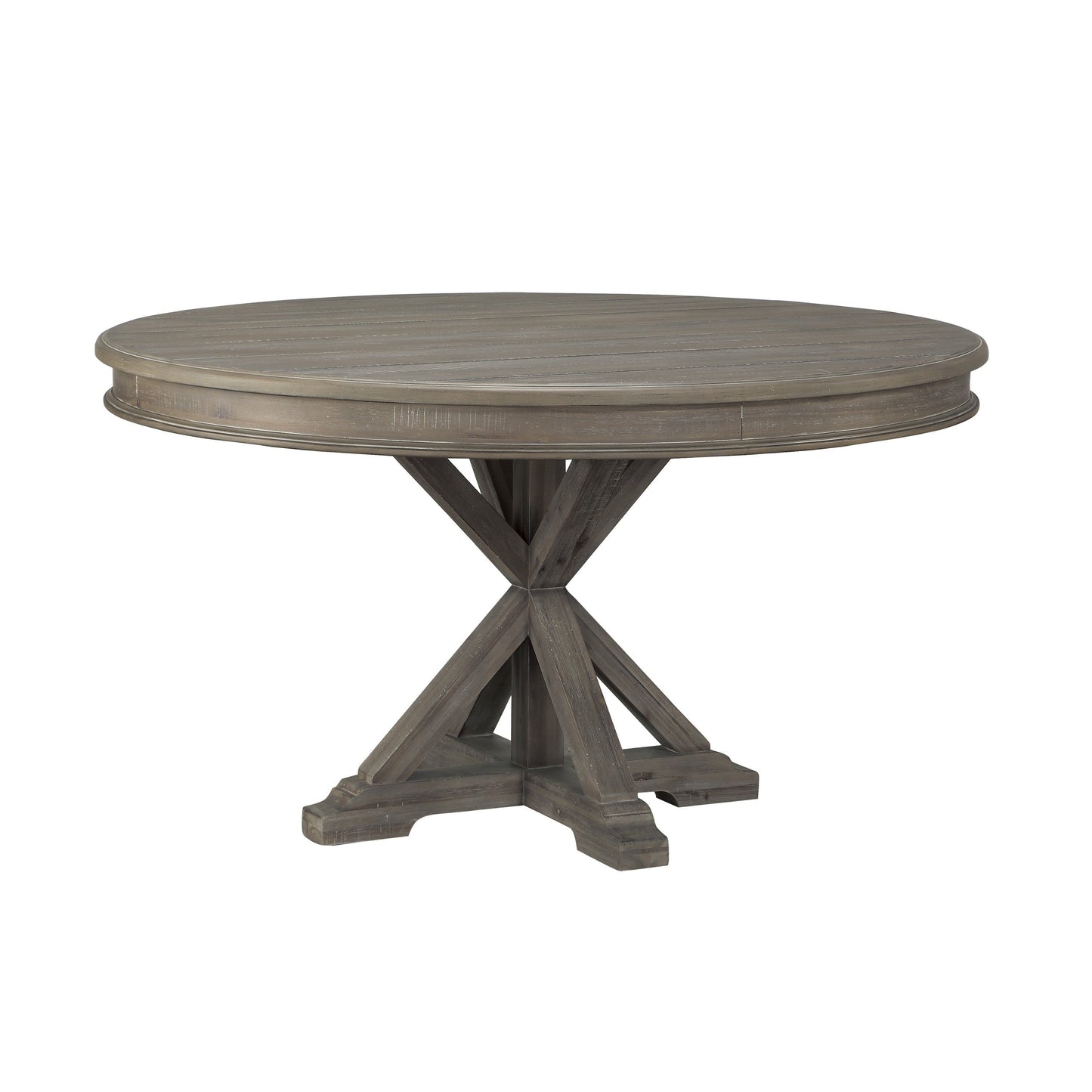 Cardano Driftwood Light Brown Round Dining Table